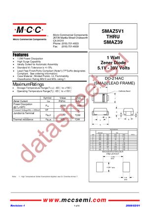 SMAZ30-TP datasheet  